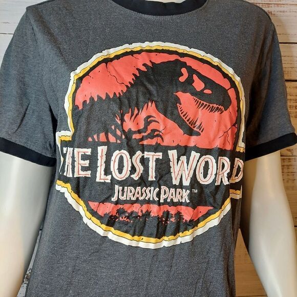 Woman's Jurassic Park The Lost World Tee Shirt Short Sleeve - Picture 3 of 6